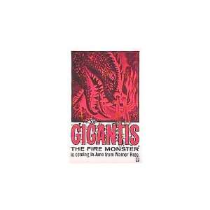  Gigantis The Fire Monster Movie Poster, 11 x 17 (1959 
