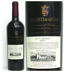  Marques De Grinon Petit Verdot 2005 750ML Grocery & Gourmet Food