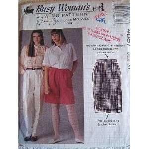  MISSES SKIRT, PANTS & SHORTS SIZE 20 BUSY WOMANS NANCY 