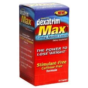  Dexatrim Max Evening Appetite Control, 60 Capsules Health 