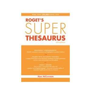  Rogets Super Thesaurus Marc McCutcheon Books