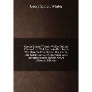   Uebeln Verwa (German Edition) Georg Simon Winter Books