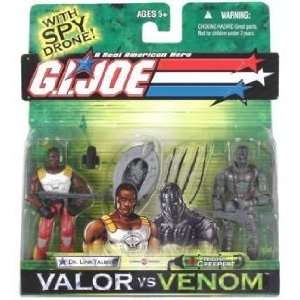   vs. Night Creeper Valor vs. Venom 3.75 Action Figure Toys & Games