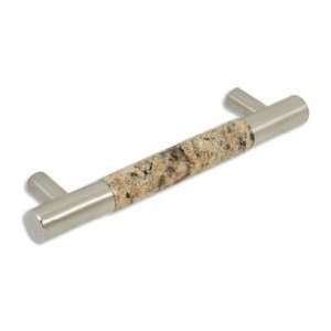   / Brushed Stainless Steel Pull Giallo Veneziano