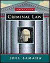 Criminal Law, (0534547206), Joel Samaha, Textbooks   