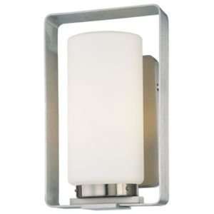 Framed Wall Sconce by George Kovacs  R273259 Finish Brushed Aluminum 