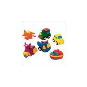  Cars and Airplanes Squirty Bath Toys 
