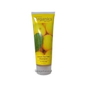  Shampoo, Lemon Tea Tree, For Oily Hair, Organic, 8 oz 