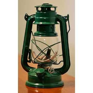  Blue Railroad Caboose Lantern w/ Glass Globe