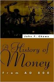 History Of Money, (0415102790), John Chown, Textbooks   Barnes 