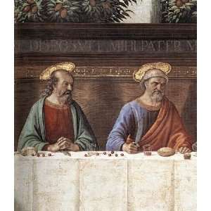    Last Supper 3 (detail) 2, By Ghirlandaio Domenico