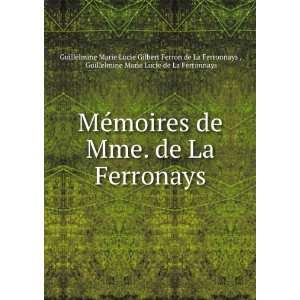   Guillelmine Marie Lucie Gilbert Ferron de La Ferronnays  Books