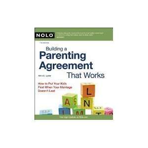   Child Custody Agreements Step by Step 7TH EDITION [PB,2010] Books