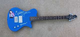 VICTORIOUS VICTORIA JUSTICE SIGNED GUITAR COA PROOF  