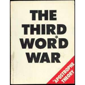  The Third Word War Apostrophe Theory Ian Lee Books