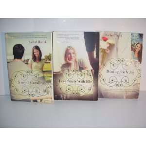   Joy/ Love Starts with Elle/ Sweet Caroline  3 books by Rachel Hauck