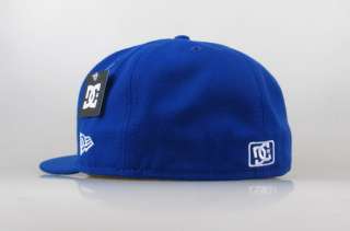 DC SHOES GOOD TIME BLUE FITTED NEW ERA HAT CAP BASEBALL FITTED 59FIFTY 