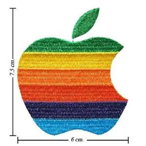  3pcs Apple Mac Iphone Logo III Embroidered Iron on Patches 
