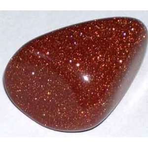  Brown Diamond Goldstone Tumbled Mineral Rock Approx. 1 1/4 