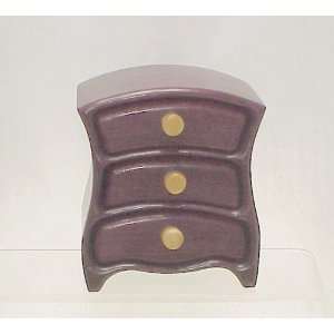 Tori Style Dresser Top Box, Purple Heart Wood   Designer/Crafted 
