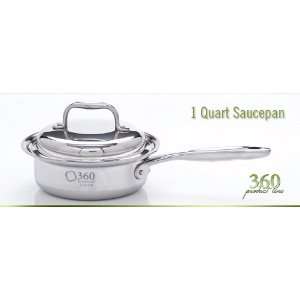 One Quart Saucepan Made in USA by 360 Cookware  Kitchen 