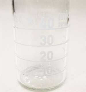 Rasotherm Enghalsflasche 40ml mit Tubus Stopfen Laborbedarf Neu  