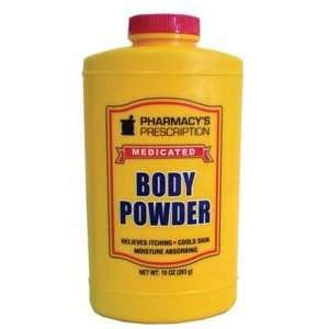  Phar Prescription Medicated Body Powder 10 Oz 