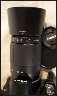 TAMRON 80 210mm Tele Zoom Lens~SONY Alpha/Minolta@Sharp BEERCAN 