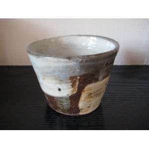  Japanese Hand Made Pottery Green Tea Cup   Hakeme Kitchen 