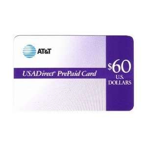   Phone Card $60. USADirect PrePaid Card (Purple) 