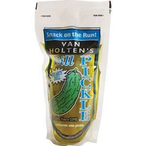Van Holtens Pickle In A Pouch Large Dill Pickles
