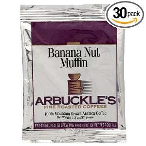Arbuckles Fine Roasted Coffee, Banana Nut Muffin, Ground Coffee, 1.3 