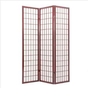  Oriental Furniture SSWPDS Rosewood X Double Sided Window Pane 