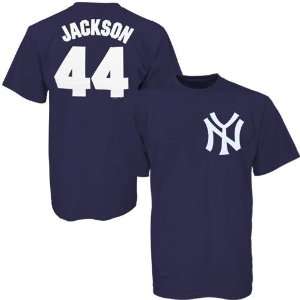  Reggie Jackson Majestic Cooperstown Throwback Player Name 