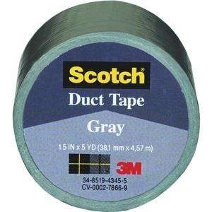  3M #1005 GRY IP 1.5x5YD Grey Duct Tape