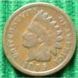    1895 indian head cent by Hobbit Us Coin Mart 
