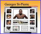 GEORGES ST PIERRE UFC MEMORABILIA LIMITED TO 499 COA