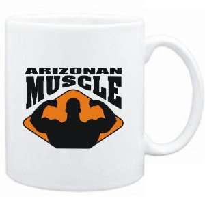  Mug White  Arizonan Muscle  Usa States Sports 