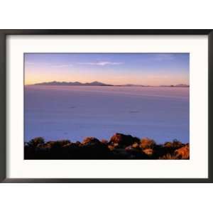  Sunrise Across the Salt Flats, Salar De Uyuni, Bolivia 