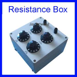 Precision Variable decade DC resistor resistance Box  