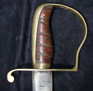 ANTIQUE AMERICAN CAVALRY SABER, DATED 1805 SWORD  