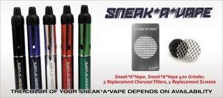 Sneak A Vape + Replacement Charcoal Filters and Screens  