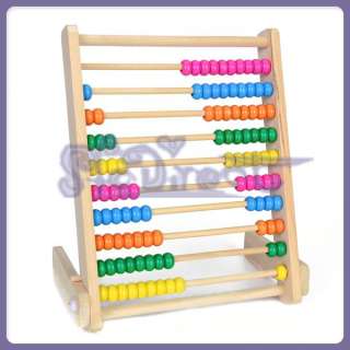 Milticolor Wooden Abacus Educational Toy For Kids  