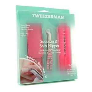 Exclusive By Tweezerman Squeeze & Snip Nipper With Zip File   Pink 