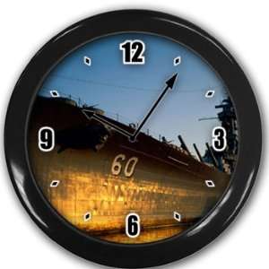  USS Alabama battleship Wall Clock Black Great Unique Gift 