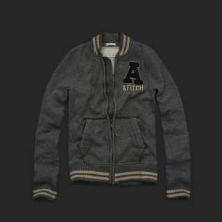 ABERCROMBIE & FITCH Emmons Mountain Grey M   NEW  