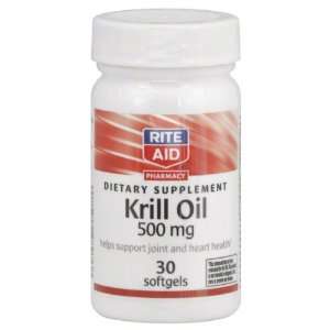  Rite Aid Krill Oil, 30 ea