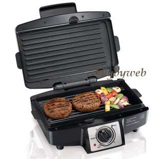 Hamilton Beach 25332 Indoor Grill w/ Removable Grids  