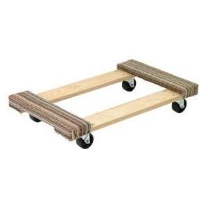 Premium Hardwood Dolly Carpeted Ends 1200 Lb. Capacity 