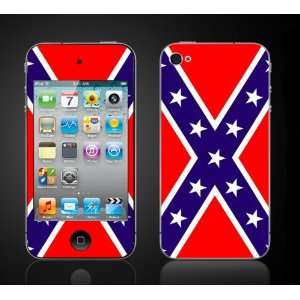 iPod Touch 4G Rebel Flag Confederate Dukes of Hazzard Vinyl Skin kit 